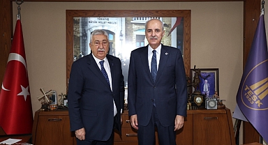 TBMM Başkanı Kurtulmuş'tan TESK'e ziyaret