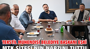 Tekstil Mühendisi Belediye Başkanı MTK Sitesi'nin nabzını tuttu