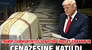 Trump, Cumhuriyetçi Senatör Lindsey Graham'ın cenazesine katıldı