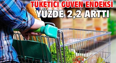 Tüketici güven endeksi yüzde 2,2 arttı