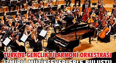 Türkiye Gençlik Filarmoni Orkestrası İzmirli Müzikseverlerle Buluştu
