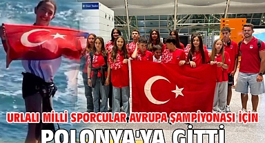Urlalı Milli Sporcular Avrupa Şampiyonası İçin Polonya'ya Gitti