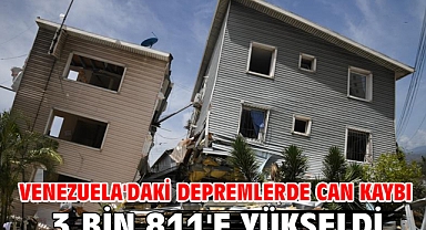 Venezuela'daki depremlerde can kaybı 3 bin 811'e yükseldi