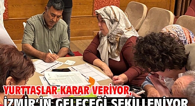 Yurttaşlar karar veriyor, İzmir’in geleceği şekilleniyor