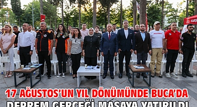 17 Ağustos’un yıl dönümünde Buca’da deprem gerçeği masaya yatırıldı