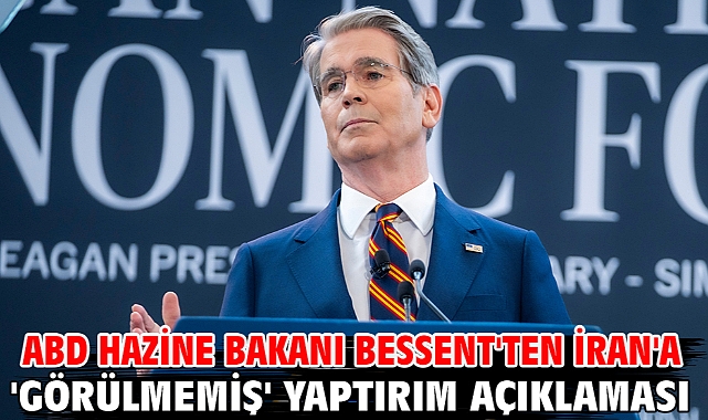 ABD Hazine Bakanı Bessent'ten İran'a 'görülmemiş' yaptırım açıklaması