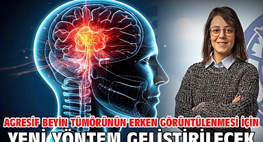 Agresif beyin tümörünün erken görüntülenmesi için yeni yöntem geliştirilecek