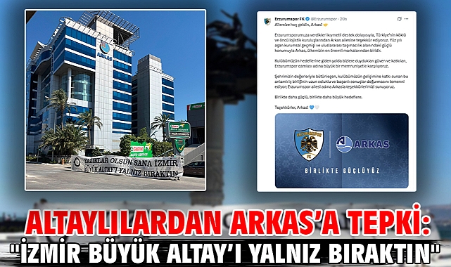 Altaylılardan Arkas’a Tepki: