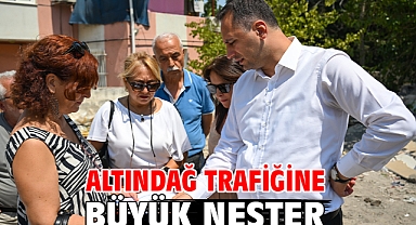 Altındağ trafiğine büyük neşter