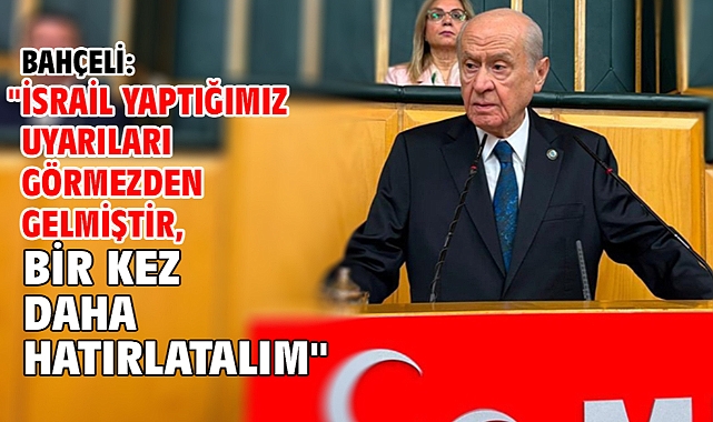Bahçeli: