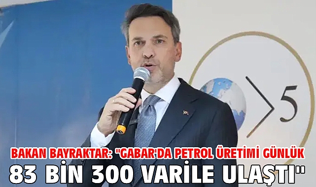 Bakan Bayraktar: