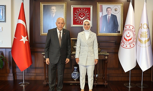 Bakan Göktaş, Yenimahalle Belediye Başkanı Yaşar'ı kabul etti