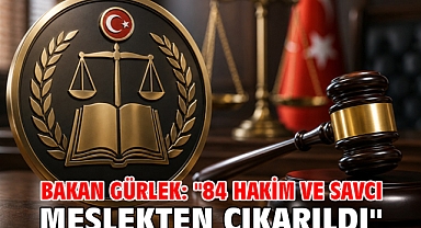Bakan Gürlek: 