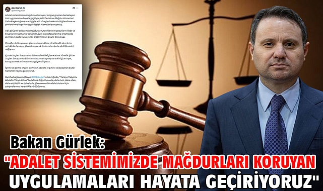 Bakan Gürlek: