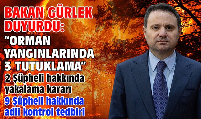Bakan Gürlek duyurdu: