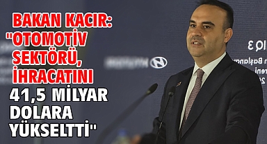 Bakan Kacır:
