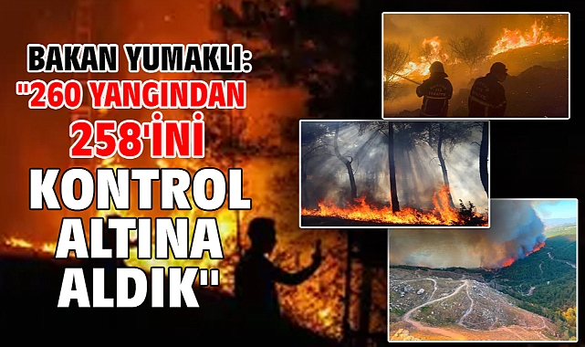 Bakan Yumaklı: