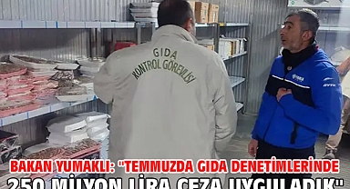 Bakan Yumaklı: