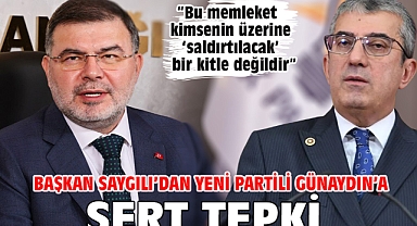 Başkan Saygılı’dan Yeni Partili Günaydın’a sert tepki!