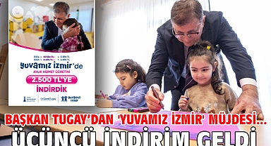 Başkan Tugay’dan 'Yuvamız İzmir' müjdesi... Üçüncü indirim geldi