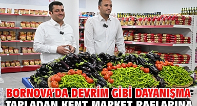 Bornova’da devrim gibi dayanışma