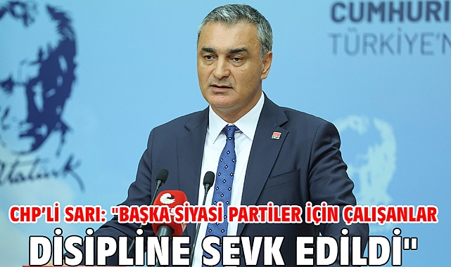 CHP’li Sarı:
