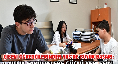 ÇİBEM Öğrencilerinden YKS’de Büyük Başarı: 4 Yıllık Fakültelere Güçlü Yerleşim