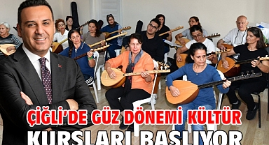 Çiğli’de Güz Dönemi Kültür Kursları Başlıyor