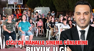Çiğli’de Mahalle Sinema Günlerine Büyük İlgi