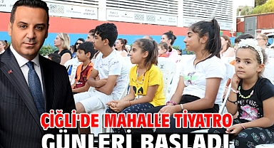 Çiğli'de Mahalle Tiyatro Günleri Başladı