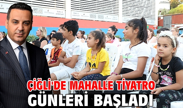 Çiğli'de Mahalle Tiyatro Günleri Başladı