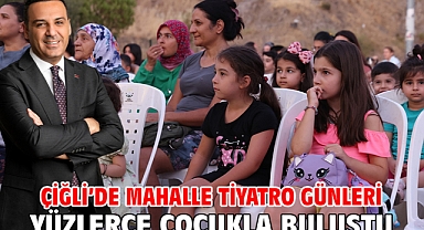 Çiğli’de Mahalle Tiyatro Günleri Yüzlerce Çocukla Buluştu