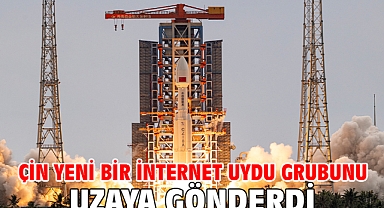 Çin yeni bir internet uydu grubunu uzaya gönderdi