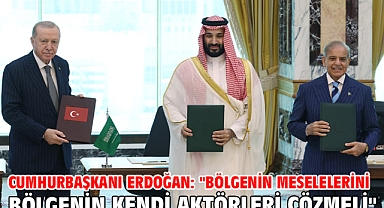 Cumhurbaşkanı Erdoğan: