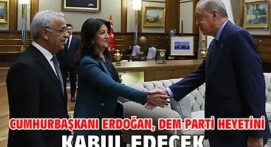 Cumhurbaşkanı Erdoğan, DEM Parti heyetini kabul edecek