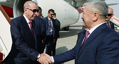 Cumhurbaşkanı Erdoğan, Kırgızistan’da