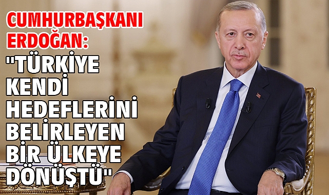 Cumhurbaşkanı Erdoğan: