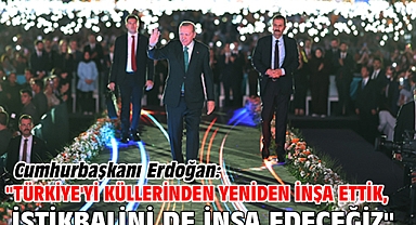 Cumhurbaşkanı Erdoğan: