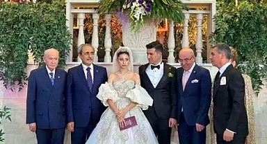 Devlet Bahçeli, nikah şahidi oldu