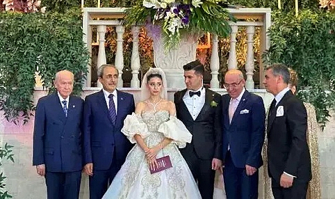 Devlet Bahçeli, nikah şahidi oldu
