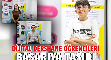 Dijital Dershane öğrencileri başarıya taşıdı