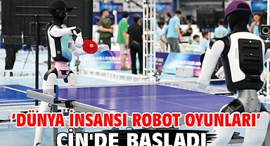 ‘Dünya İnsansı Robot Oyunları’ Çin'de başladı
