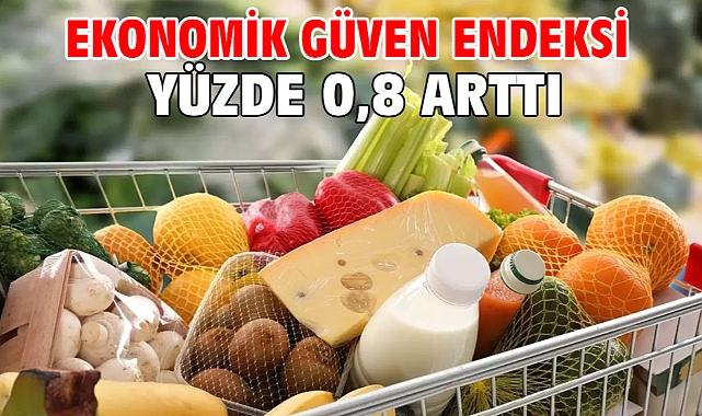 Ekonomik güven endeksi yüzde 0,8 arttı