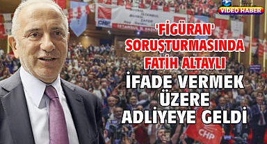 'Figüran' soruşturmasında Fatih Altaylı ifade vermek üzere adliyeye geldi