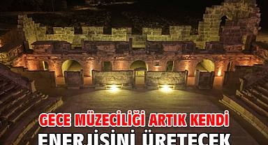 Gece müzeciliği artık kendi enerjisini üretecek