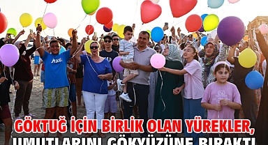 Göktuğ İçin Birlik Olan Yürekler, Umutlarını Gökyüzüne Bıraktı