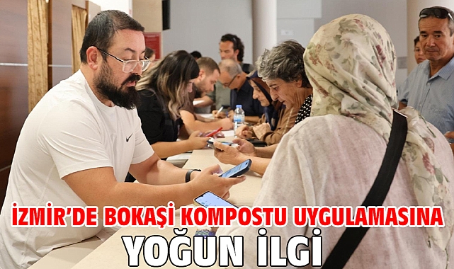 İzmir'de Bokaşi kompostu uygulamasına yoğun ilgi