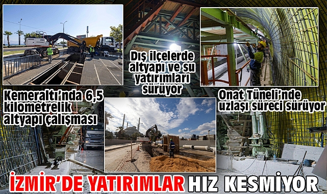 İzmir'de yatırımlar hız kesmiyor