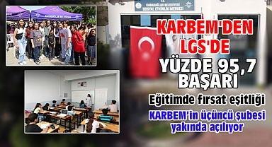 KARBEM'den LGS'de yüzde 95,7 başarı