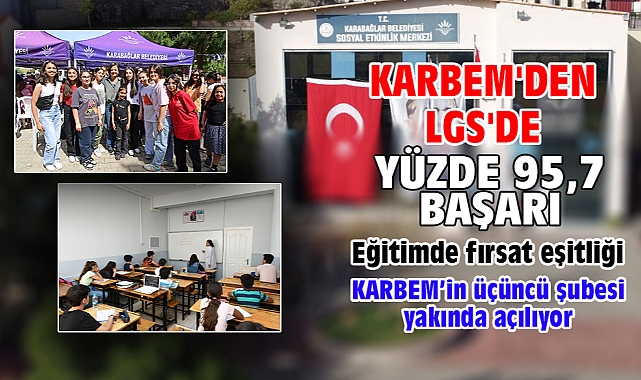 KARBEM'den LGS'de yüzde 95,7 başarı